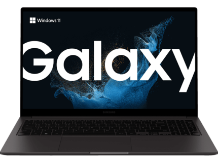 SAMSUNG Galaxy Book2, notebook met 15,6-inch beeldscherm, Intel® Core™ i3-processor, 8 GB RAM, 256 GB SSD, Intel® UHD Graphics, Graphite